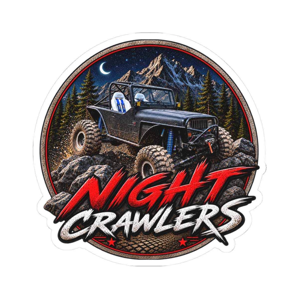 Night Crawlers – After Dark (Sticker)