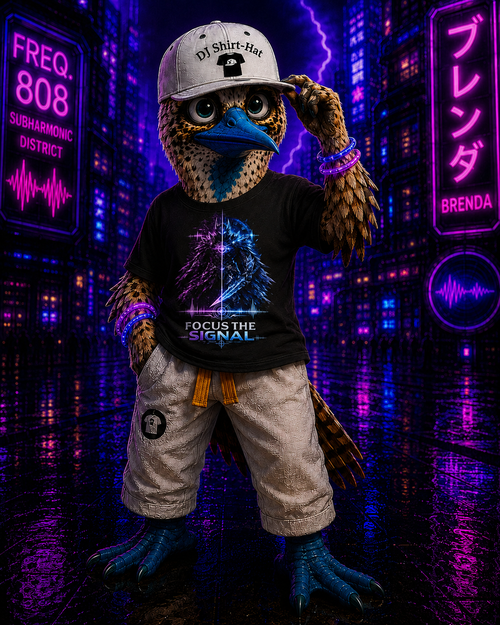 Focus The Signal | Licec Resonance Knight T-Shirt