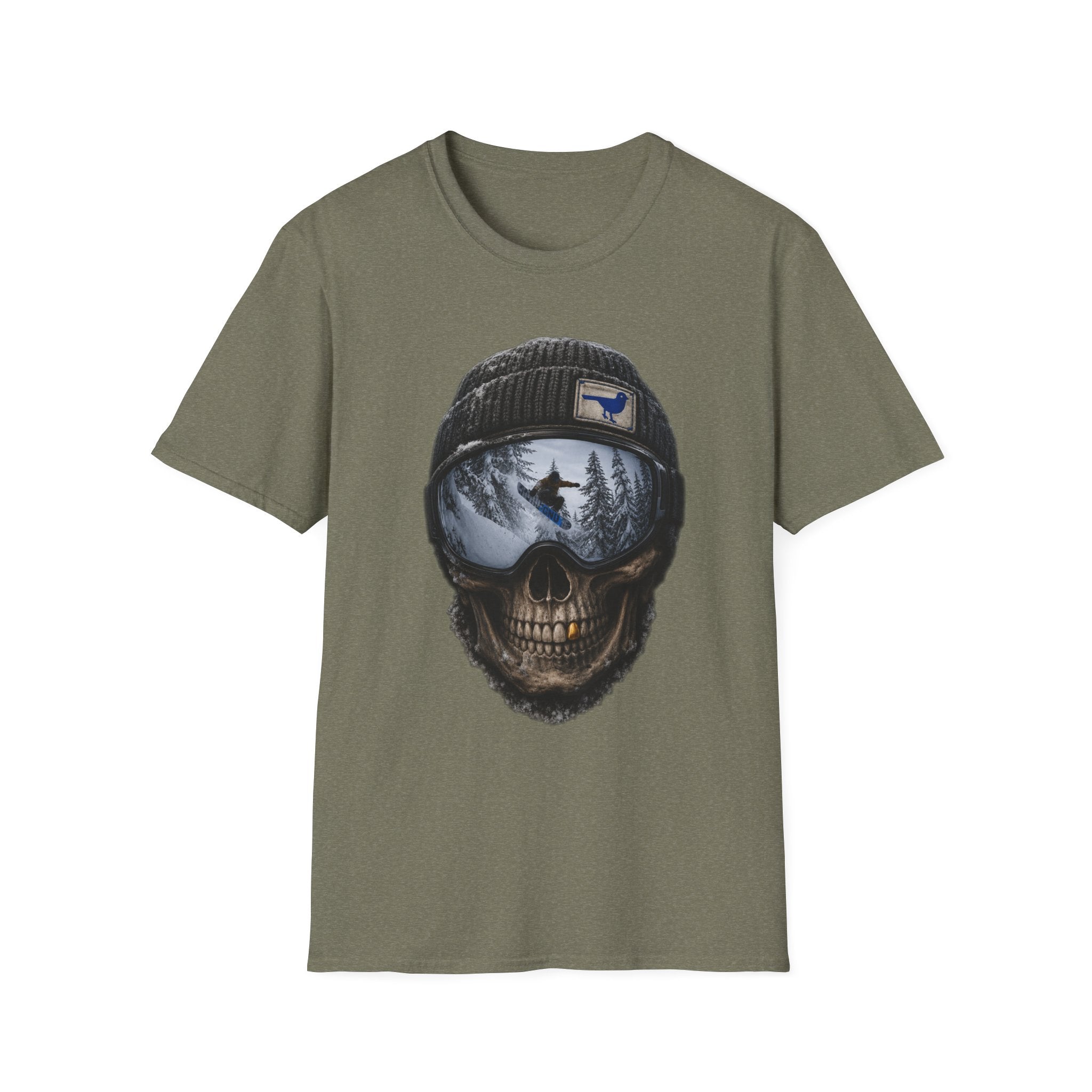 Nick Neck™ – Legendary Send | Snowboard Skull Tee