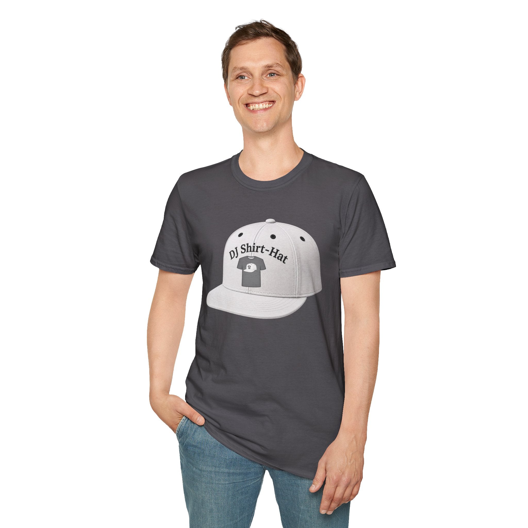 DJ Shirt-Hat Hat-Shirt Tee | Funny DJ & Festival T-Shirt