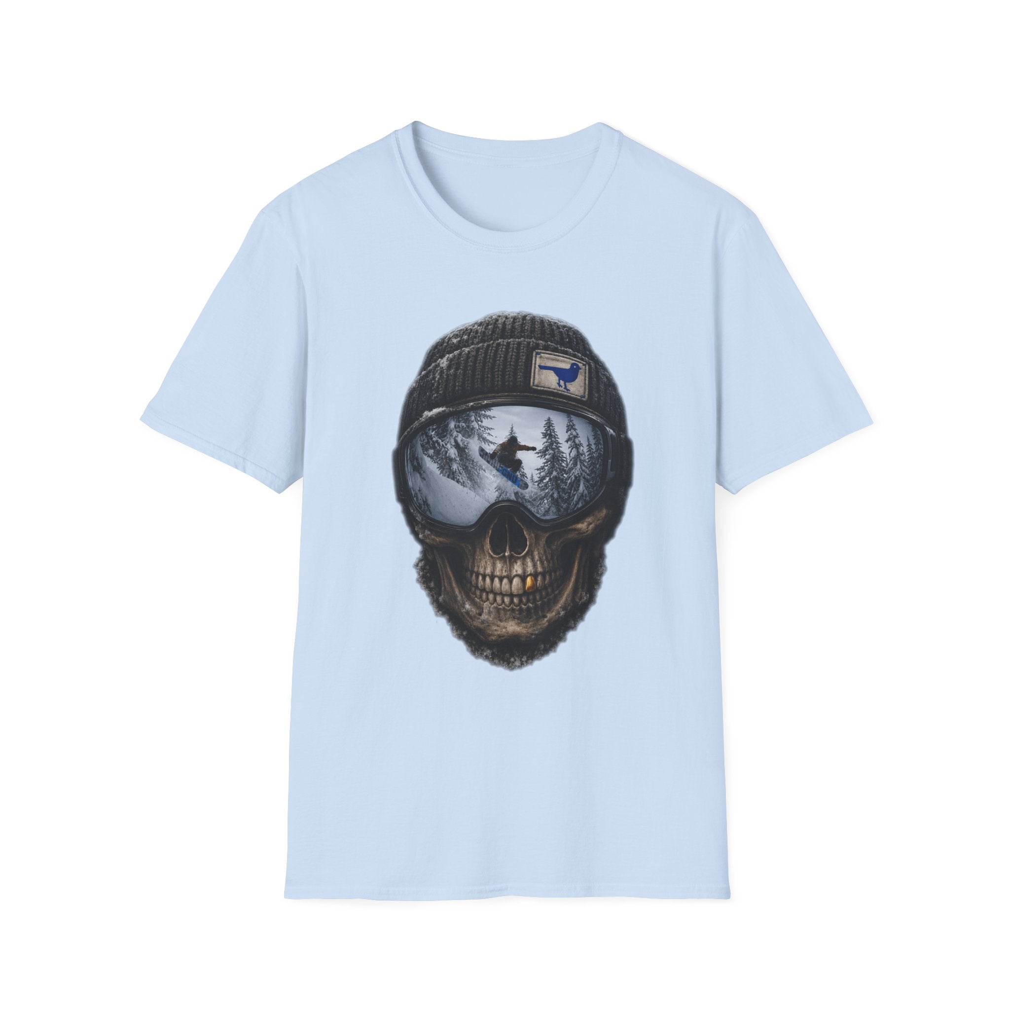 Nick Neck™ – Legendary Send | Snowboard Skull Tee