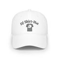 DJ Shirt-Hat, Hat™ | (White Hat, Gray Shirt)