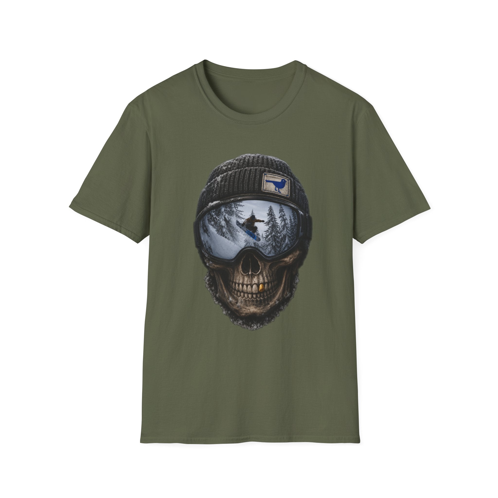 Nick Neck™ – Legendary Send | Snowboard Skull Tee
